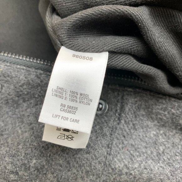 Vtg Cabelas Mens Wool Hunting Bibs 3XL Tall Gray Cargo Overalls Pants Dry Plus - Picture 10 of 15